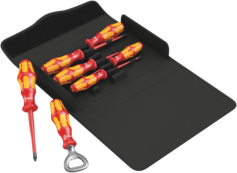 Wera Tools (05136022001) Kraftform 100 IS/7 Set 2 Screwdriver Set Plus Series 100, 7PCS
