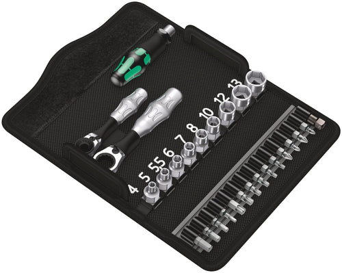 Wera Tools (5135918001) Kraftform Kompakt Zyklop Mini, Set of 27