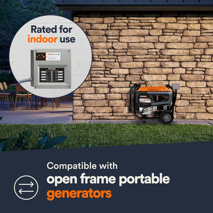 Generac 6852 Home Link Upgradeable Transfer Switch Kit: Power Your Home with Confidence, 30 Amp, Multi Switch Kit