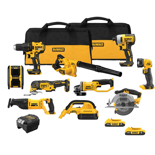 DeWALT DCK1021D2 20V MAX 10-Tool Combo Kit