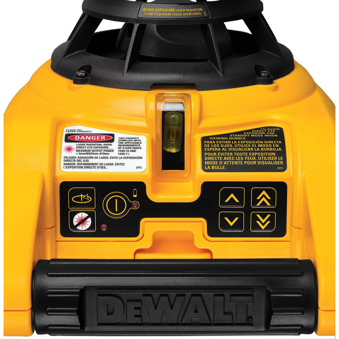 DeWALT DW074KD Self-Leveling Int/Ext Rotary Laser Kit