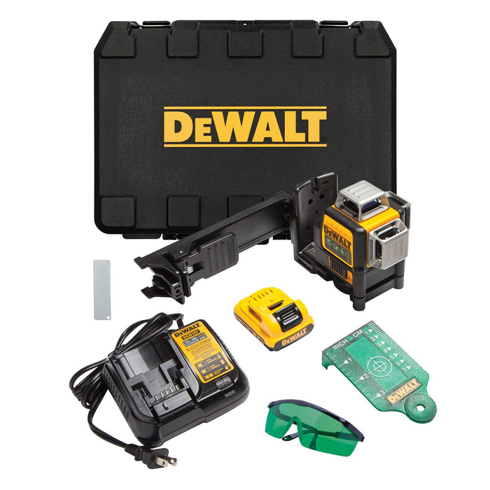 DeWALT 12V DW089LG MAX 3x 360 Green Line Laser
