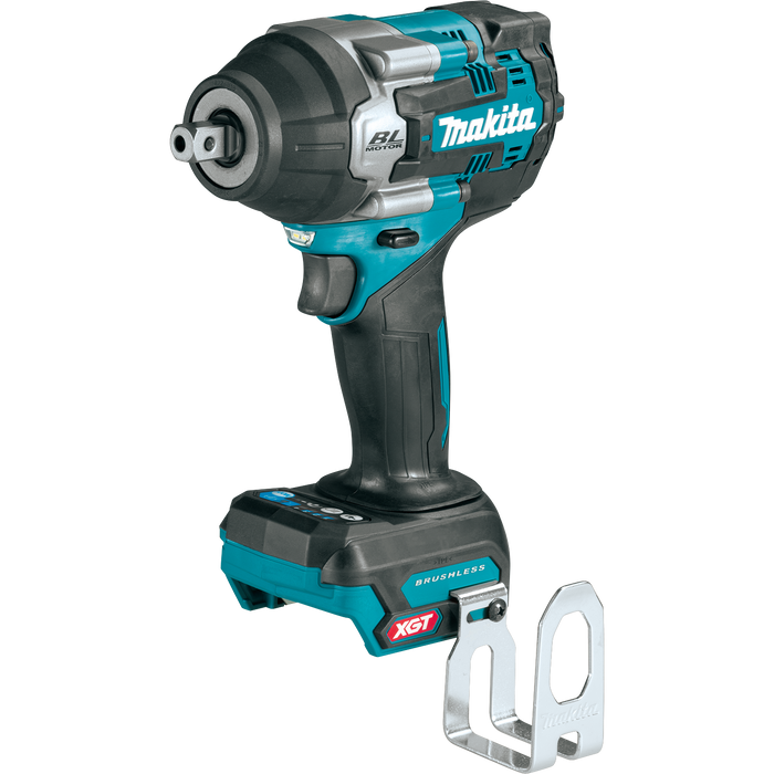 Makita 40V Max XGT GWT08Z Brushless Cordless 4‑Speed Mid‑Torque 1/2" Sq. Drive Impact Wrench w/ Detent Anvil (Bare Tool)