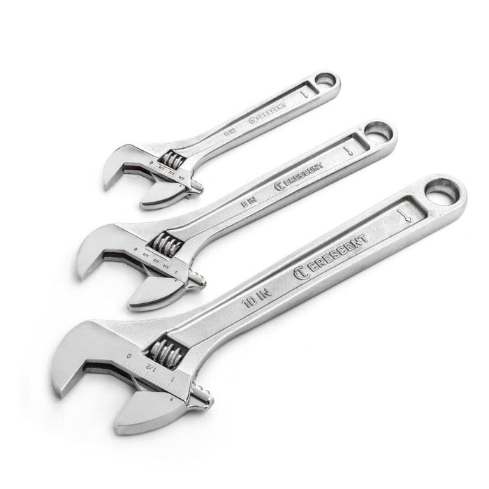 Crescent 3 pc. Adjustable Wrench Set 6", 8" & 10"