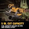 DEWALT DCS374B 20V MAX Portable Bandsaw (Bare Tool)