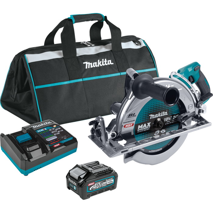 Makita (GSR02M1) 40V Max XGT Circular Saw Kit Rear Handle 10-1/4 In. AWS Capable