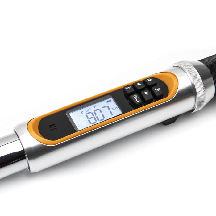 GEARWRENCH 1/2in Drive 120XP Flex Head Electronic Torque Wrench with Angle - 85196