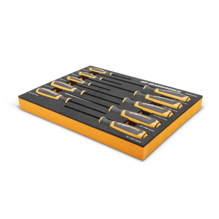 GEARWRENCH 10 Piece Torx Dual Material Screwdriver Set in Foam Storage Tray - GWMSSCRTX