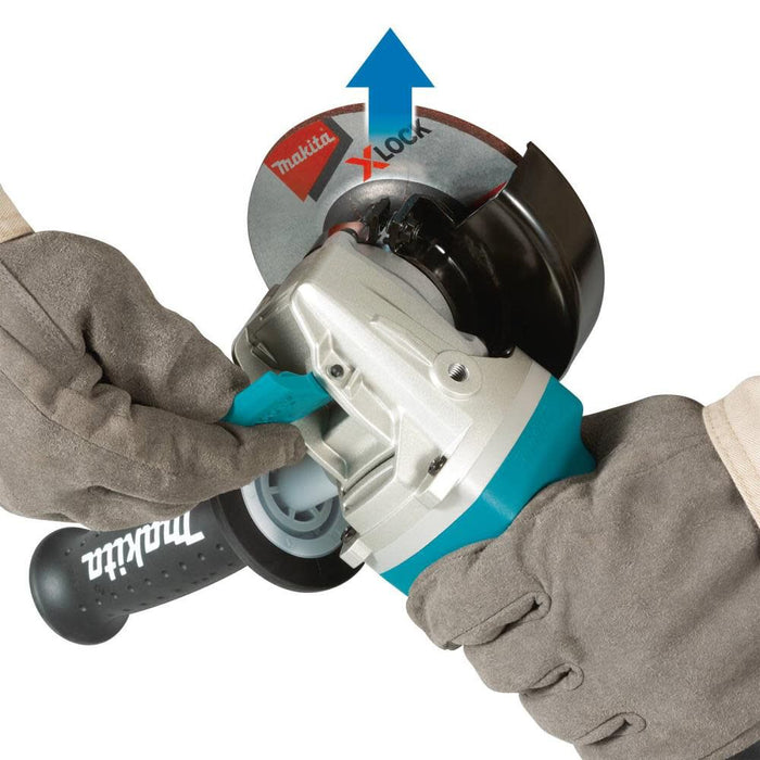 Makita (GA4570) 7.5 Amp 4-1/2 In. Corded X-LOCK Angle Grinder