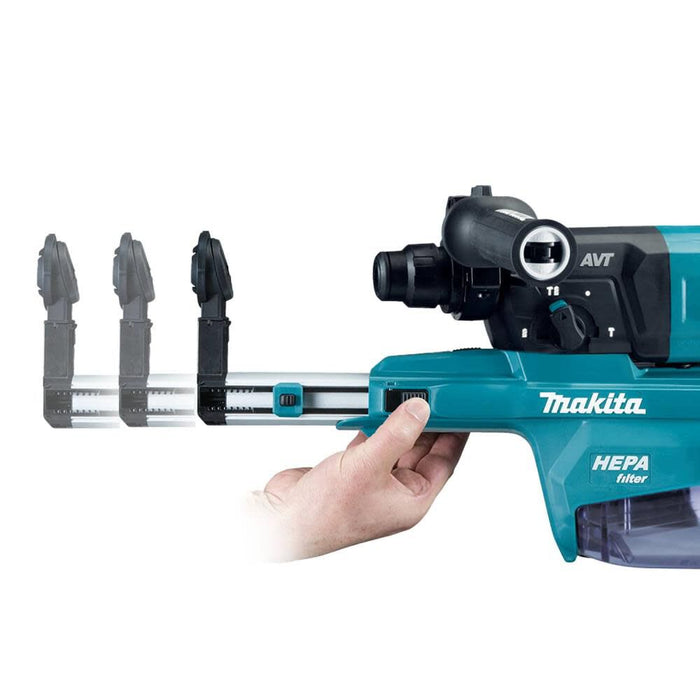 Makita (GRH07M1W) 40V Max XGT️ 1-1/8in AVT Rotary Hammer Kit with Dust Extractor