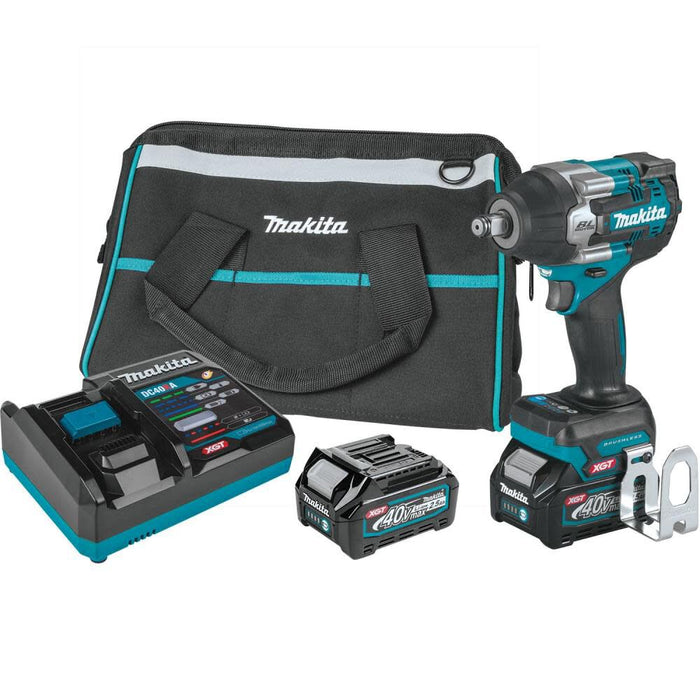 Makita (GWT07D) 40V MAX XGT️ 1/2 In. Square Impact Wrench Kit
