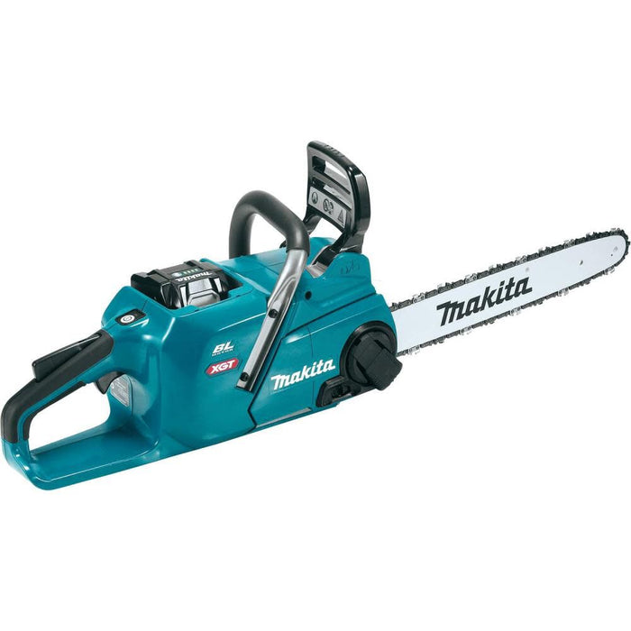 Makita GCU05M1 40V MAX XGT 16 In. 4.0Ah Chainsaw Kit & FREE Makita GBU01Z