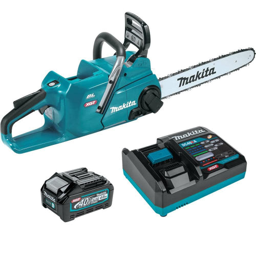 Makita GCU05M1 40V MAX XGT 16 In. 4.0Ah Chainsaw Kit & FREE Makita GBU01Z