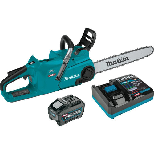 Makita GCU06T1 40V MAX XGT 18 In. 5.0Ah Chainsaw Kit & FREE Makita GBU01Z