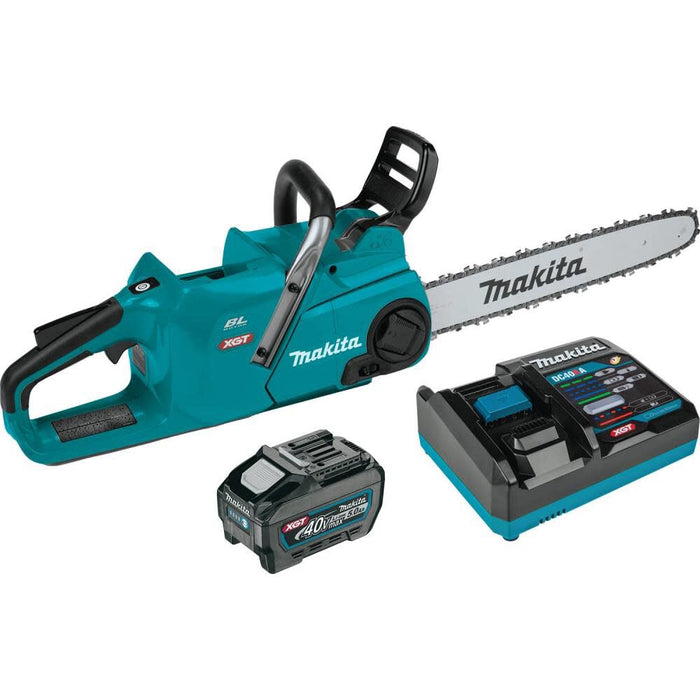 Makita GCU06T1 40V MAX XGT 18 In. 5.0Ah Chainsaw Kit & FREE Makita GBU01Z