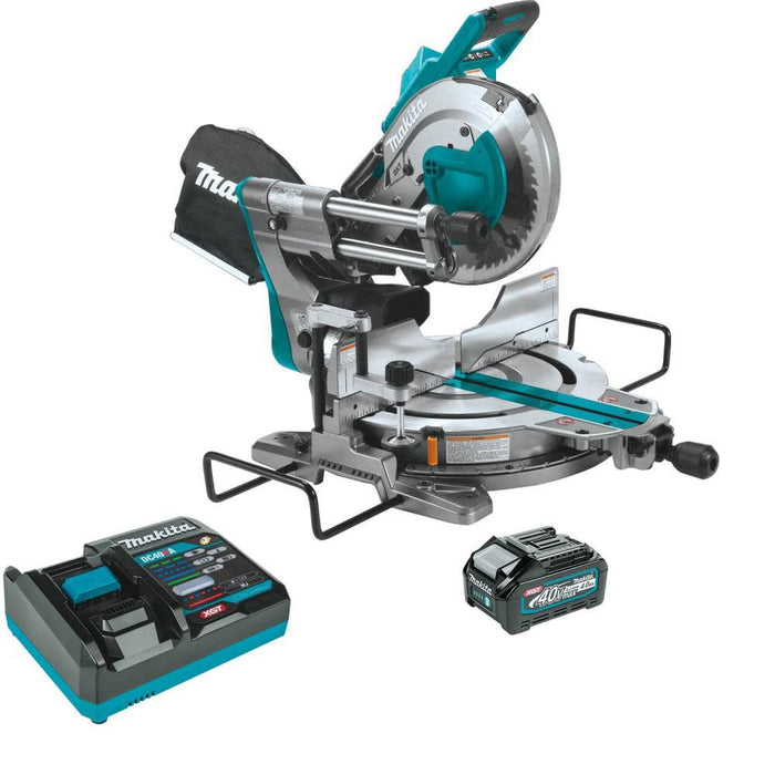 Makita (GSL03M1) 40V Max XGT️ 10 In. Dual Bevel Sliding Compound Miter Saw Kit