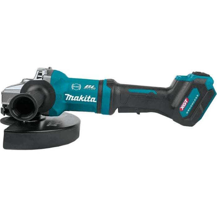 Makita (GAG10Z) 40 Max XGT Brushless Lithium-Ion 9 in. Cordless Paddle Switch Angle Grinder with Electric Brake and AWS (Bare Tool)