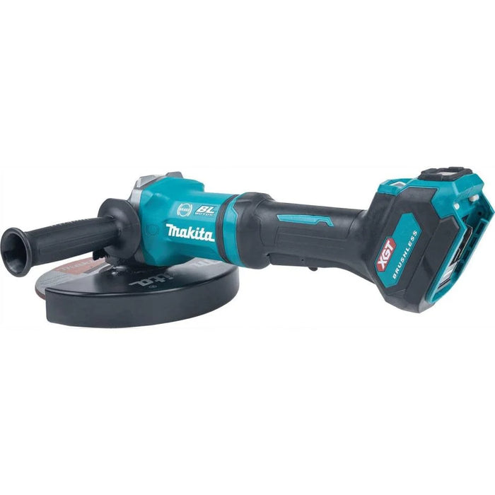 Makita (GAG10Z) 40 Max XGT Brushless Lithium-Ion 9 in. Cordless Paddle Switch Angle Grinder with Electric Brake and AWS (Bare Tool)