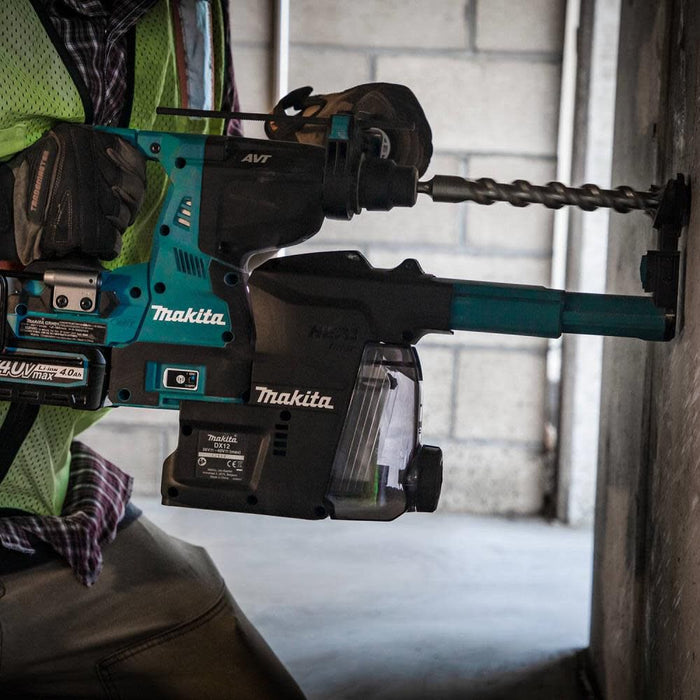 Makita (GRH01M1W) 40V Max XGT️ Rotary Hammer Kit 1-1/8In AVT with Dust Extractor
