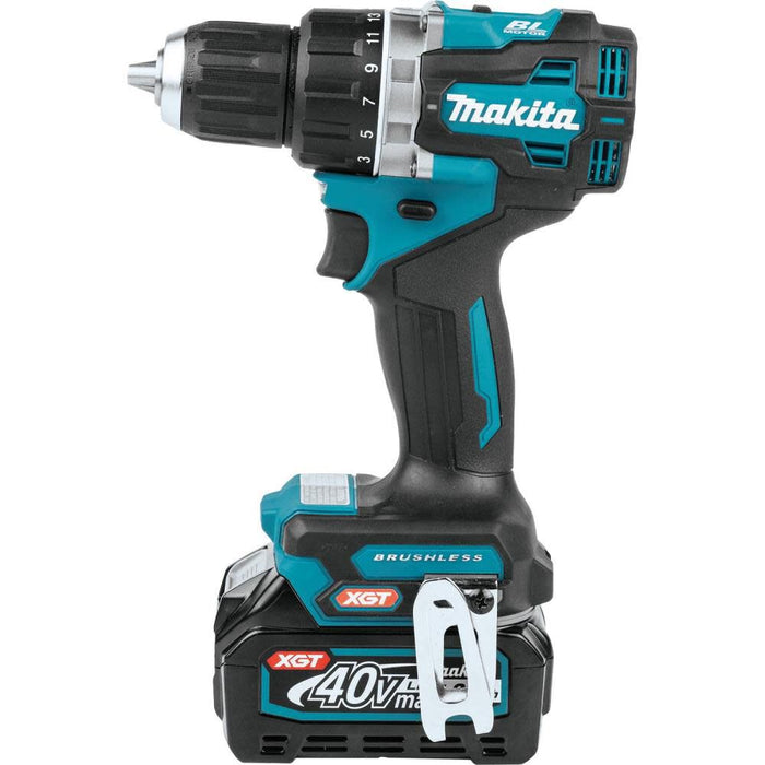 MAKITA 40V Max (GFD02D) XGT Compact Brushless Cordless 1/2" Driver‑Drill Kit (2.5Ah)