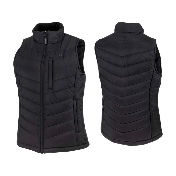 [USED] Radians RHG-V201B-M Women's Heated Puffer Vest Kit with Battery, Black, Medium