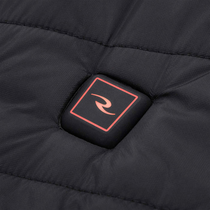 [USED] Radians RHG-V201B-M Women's Heated Puffer Vest Kit with Battery, Black, Medium
