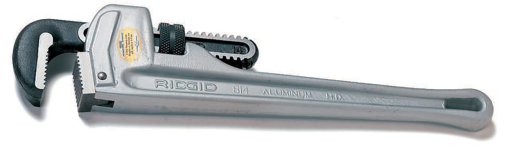 Model 818 18" Aluminum Straight Pipe Wrench