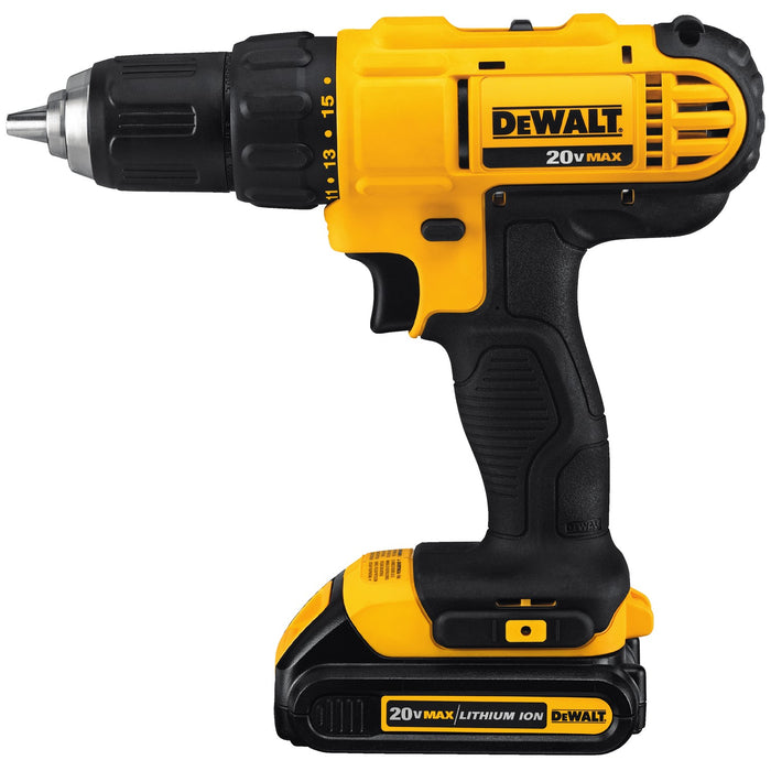 DeWALT (DCD771C2) 20V MAX Lithium-Ion Compact Drill/Driver Kit
