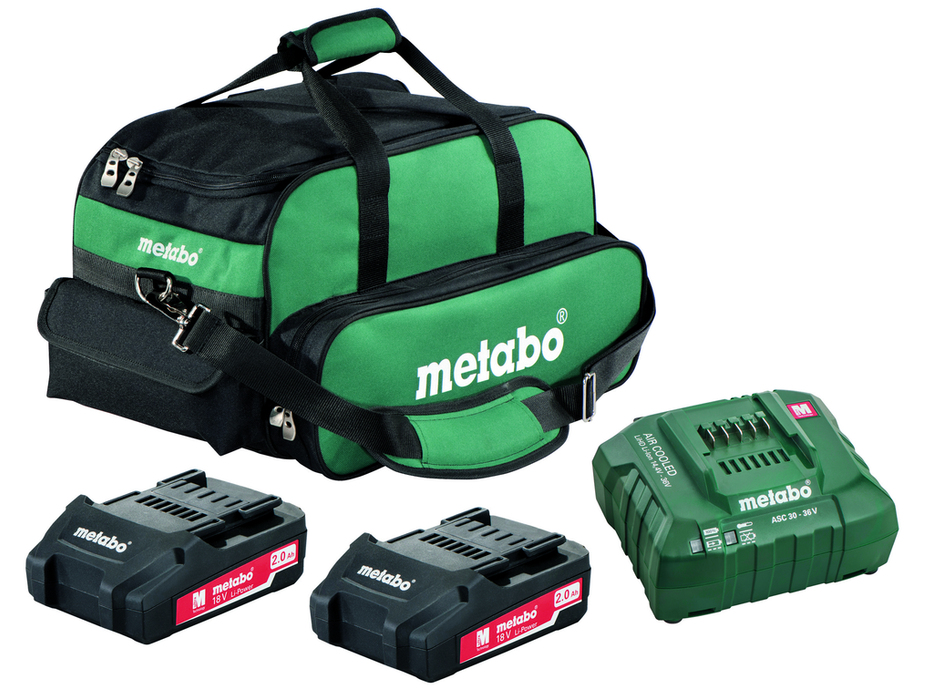 Battery Starter kit 2x 2.0Ah Ultra-M Compact Kit