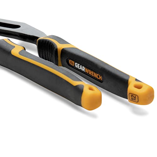 GEARWRENCH (82205CAZ) Pitbull Auto-Bite Tongue & Groove Dual Material Pliers with K9 Jaws - 3 Piece Mixed Set
