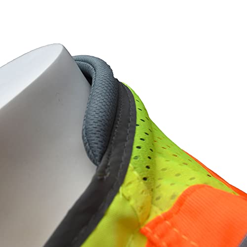 Radians SV55 Class 2 Heavy Woven Two Tone Woven/Mesh Engineer Vest Hi-Vis