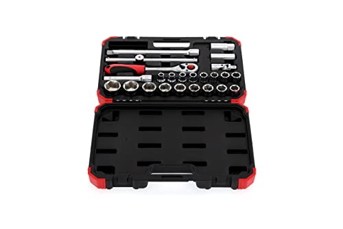 Gedore Red Socket Spanner set size4-13mm 16pcs (R49003016)
