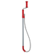 Model K-3 3' (1 m) Toilet Auger with Bulb Head