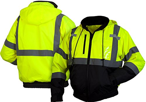 Pyramex Men's Safety Jacket with Hood