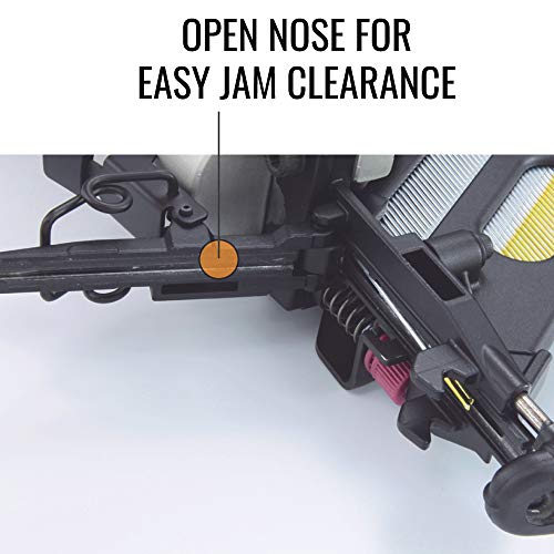 MAX USA (NF665A/15) SuperFinisher 15-Gauge Angled Finish Nailer up to 2-1/2 In.