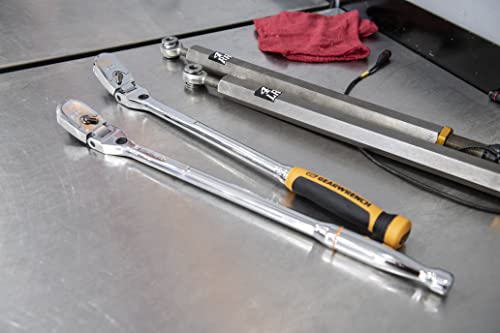 GEARWRENCH 1/2" Drive 120XP Locking Flex Head Ratchet with Cushion Grip - 81375