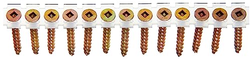 Senco DuraSpin #8 x 1-1/2-inch, Wood to Wood Collated Screw, 1,000 Ct.