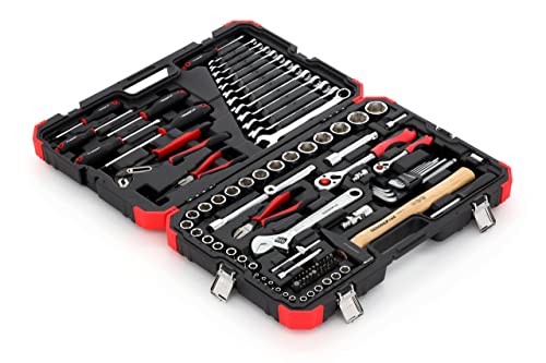 GEDORE Socket Set 1/4+1/2 size10-32mm 100-Piece