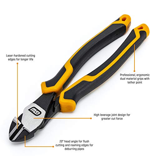 GEARWRENCH 10" Pitbull K9 V-Jaw Dual Material Tongue and Groove Pliers - 82172C