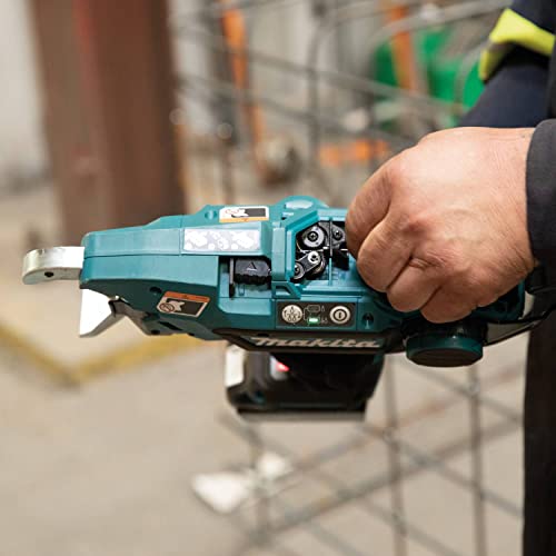 Makita (XRT02TK) 18V LXT Lithium-Ion Brushless Cordless Deep Capacity Rebar Tying Tool Kit (5.0Ah)