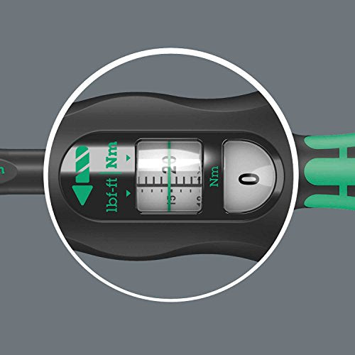 Wera Tools Click-Torque A 5 torque wrench with reversible ratchet, 2.5-25 Nm