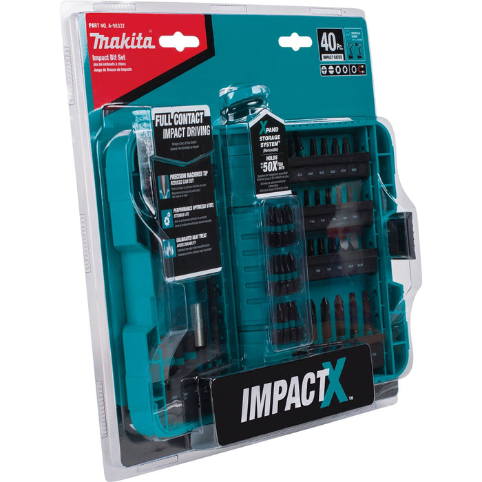 Makita (A-98332) 40 pc. Impact X Driver Bit Set