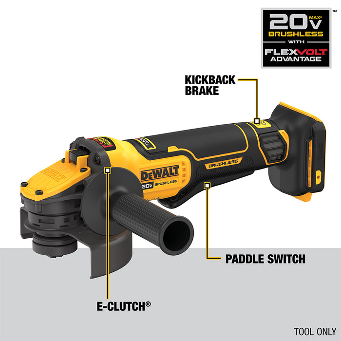 DeWALT (DCG416B) FlexVolt Advantage Grinder (Bare Tool)