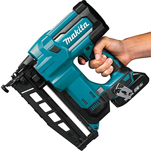 Makita (XNB02RJ) 18V LXT 2-1/2" 16-Gauge Straight Finish Nailer Kit