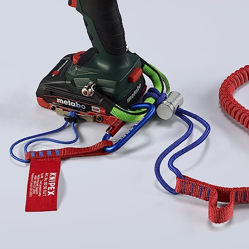 KNIPEX Tethering Lanyard with Captive Eye Carabiner up to 13 lbs.