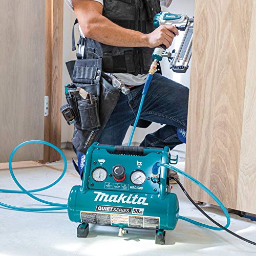 Makita 1-Gallon Compact Air Compressor & 18 Gauge Brad Nailer Combo Kit
