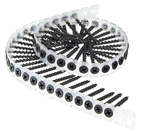 SENCO (06A162P) Duraspin #6 by 1-5/8" Drywall to Wood Collated Screw (1, 000 per Box)
