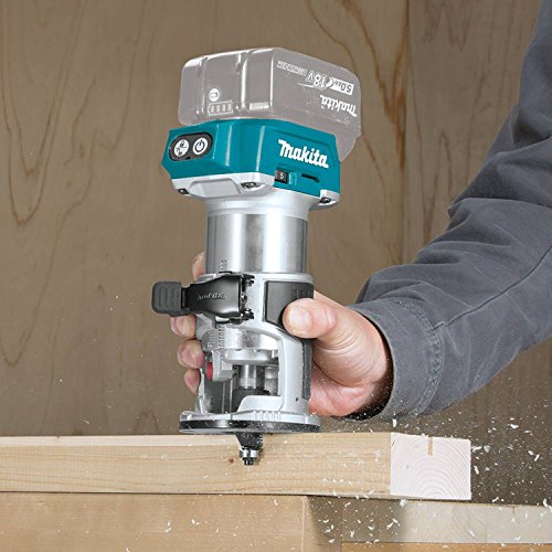 Makita (XTR01T7) 18V LXT Lithium-Ion Brushless Cordless Compact Router Kit