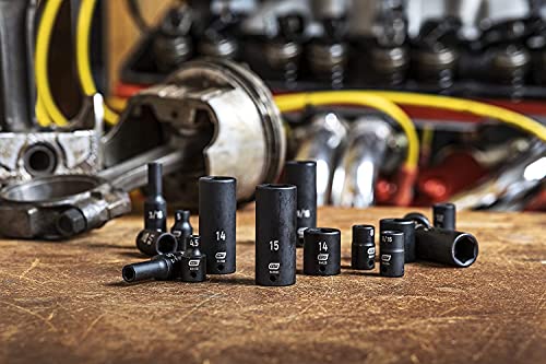 GEARWRENCH 209 Piece SAE/Metric 1/4", 3/8", & 1/2" Drive Master Impact Socket Set - 89072