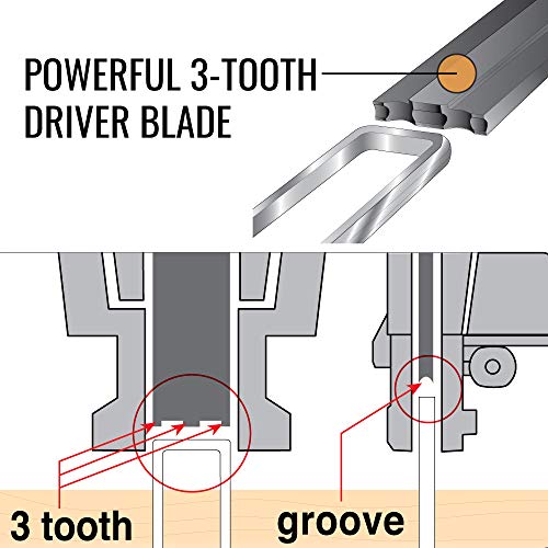 MAX USA (TA551B/16-11) SuperStapler 11-7/16 In. Medium Crown Stapler up to 2 In.